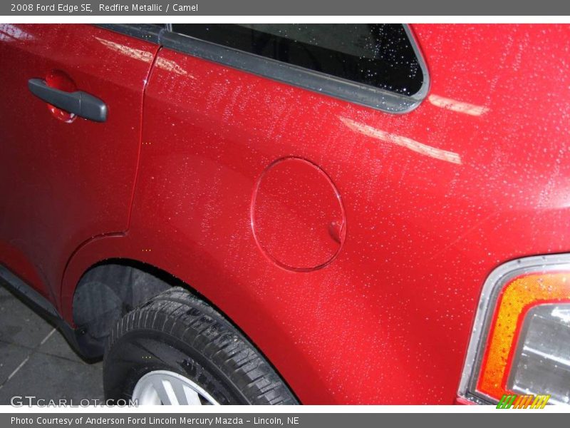 Redfire Metallic / Camel 2008 Ford Edge SE