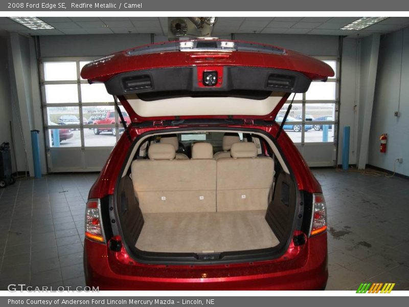 Redfire Metallic / Camel 2008 Ford Edge SE