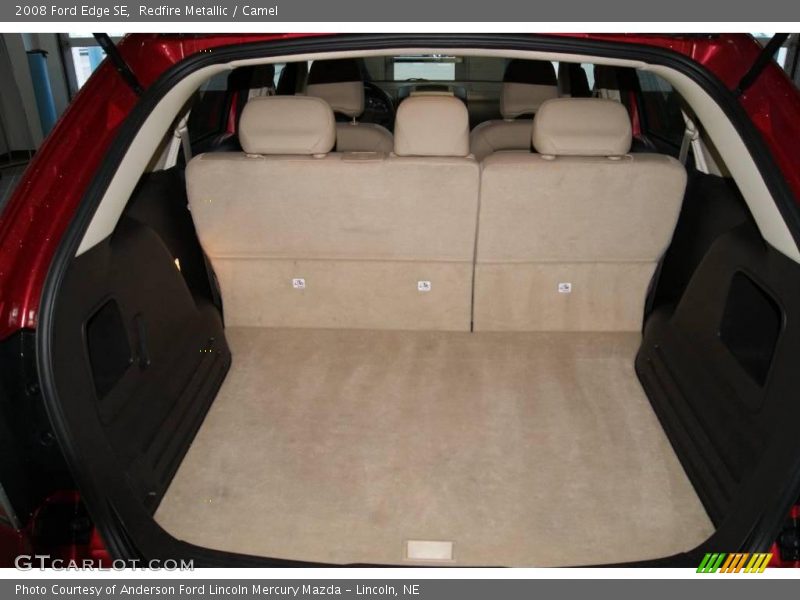 Redfire Metallic / Camel 2008 Ford Edge SE