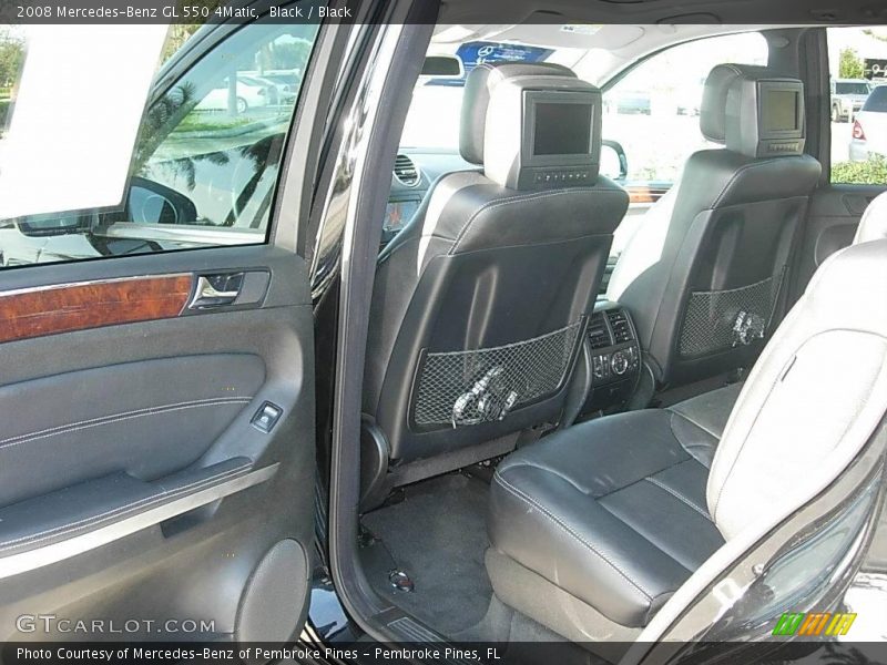 Black / Black 2008 Mercedes-Benz GL 550 4Matic
