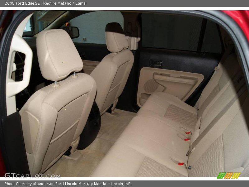 Redfire Metallic / Camel 2008 Ford Edge SE