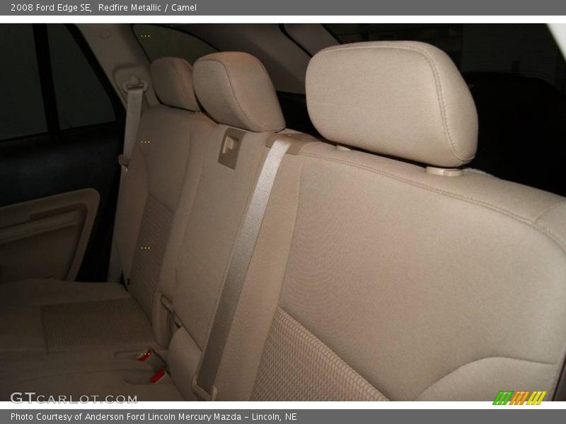 Redfire Metallic / Camel 2008 Ford Edge SE