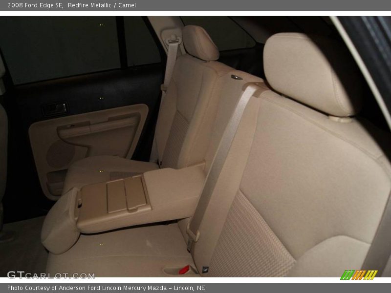 Redfire Metallic / Camel 2008 Ford Edge SE