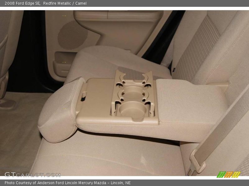 Redfire Metallic / Camel 2008 Ford Edge SE