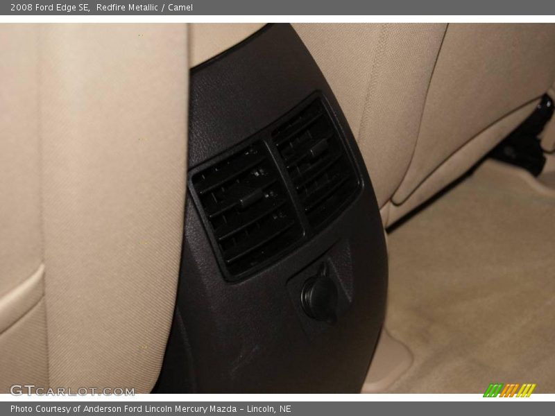 Redfire Metallic / Camel 2008 Ford Edge SE