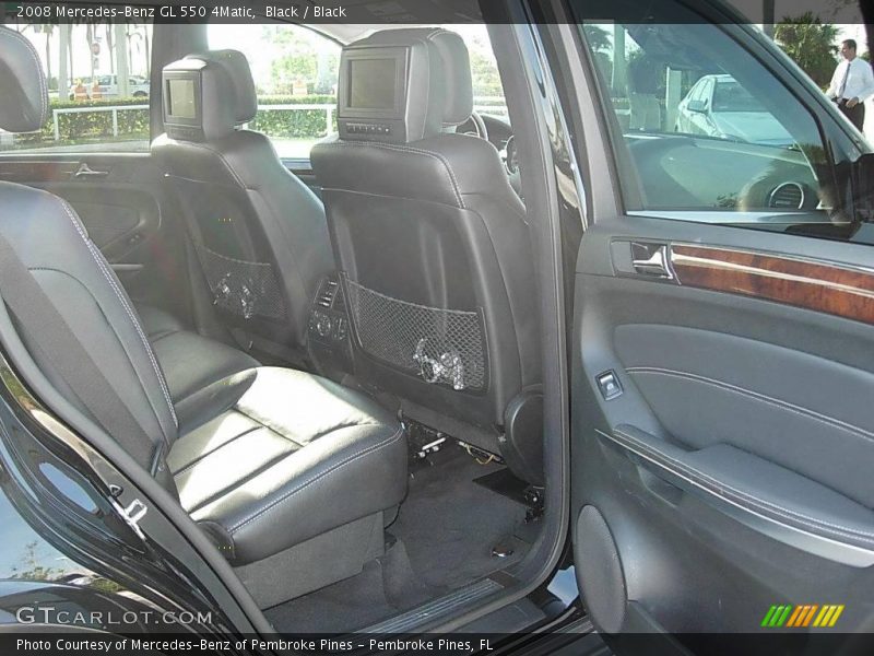 Black / Black 2008 Mercedes-Benz GL 550 4Matic