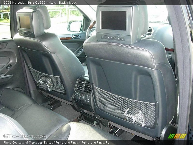 Black / Black 2008 Mercedes-Benz GL 550 4Matic