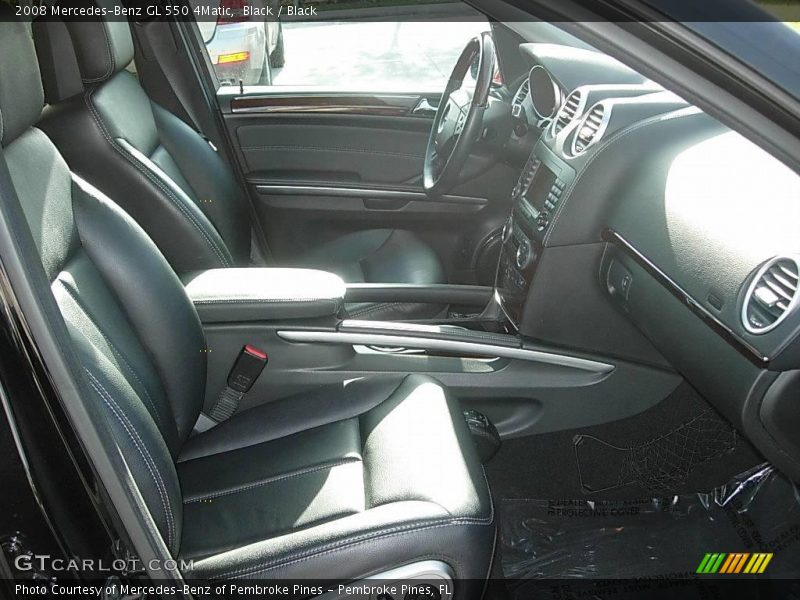 Black / Black 2008 Mercedes-Benz GL 550 4Matic