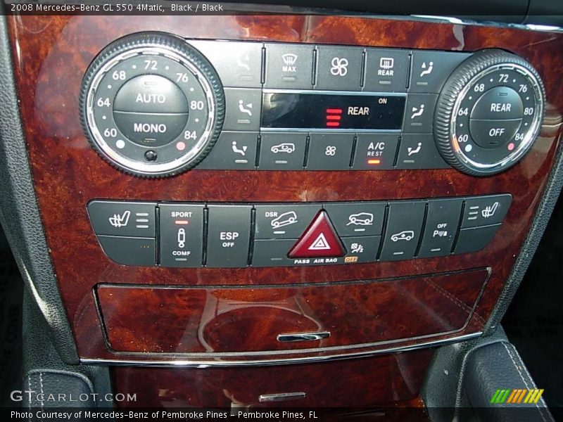 Black / Black 2008 Mercedes-Benz GL 550 4Matic