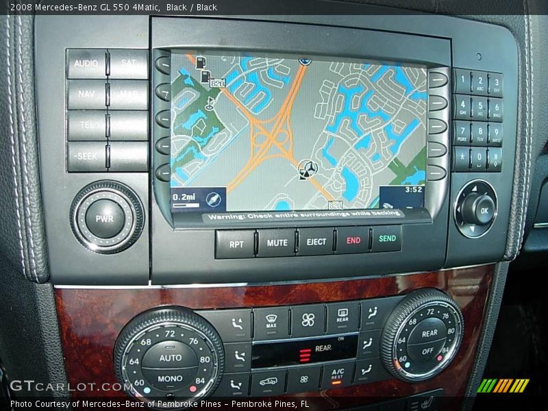 Black / Black 2008 Mercedes-Benz GL 550 4Matic