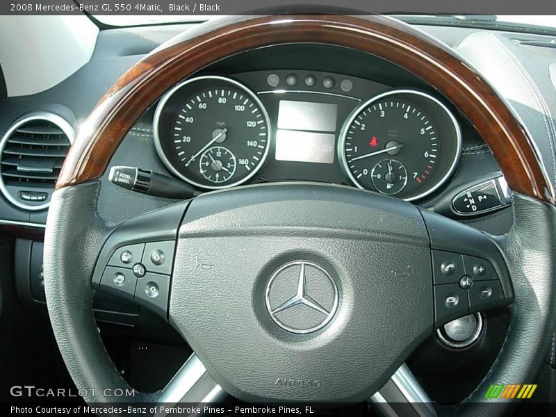 Black / Black 2008 Mercedes-Benz GL 550 4Matic