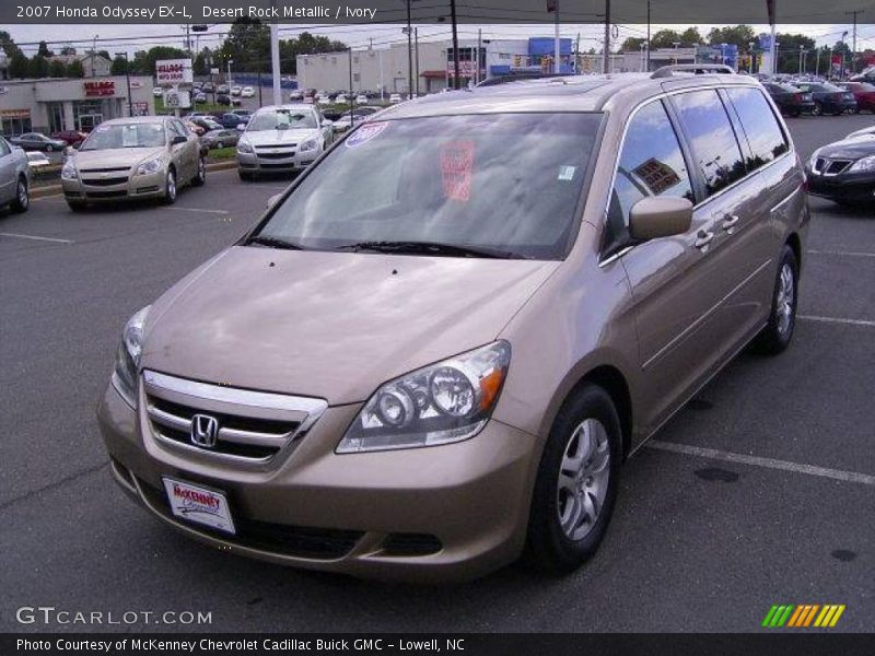 Desert Rock Metallic / Ivory 2007 Honda Odyssey EX-L