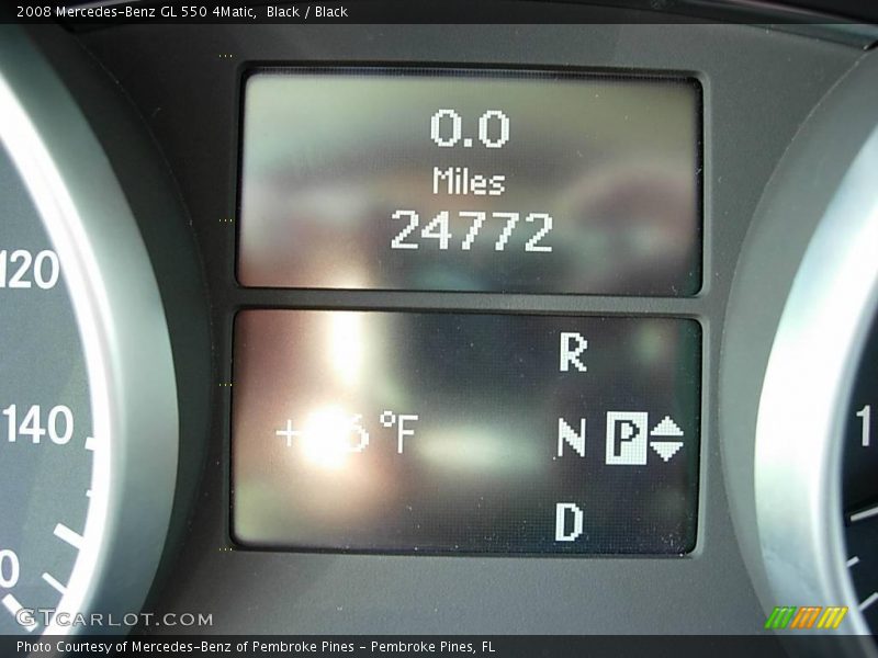 Black / Black 2008 Mercedes-Benz GL 550 4Matic