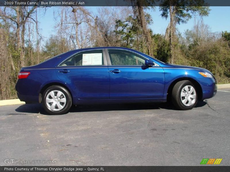 Blue Ribbon Metallic / Ash 2009 Toyota Camry