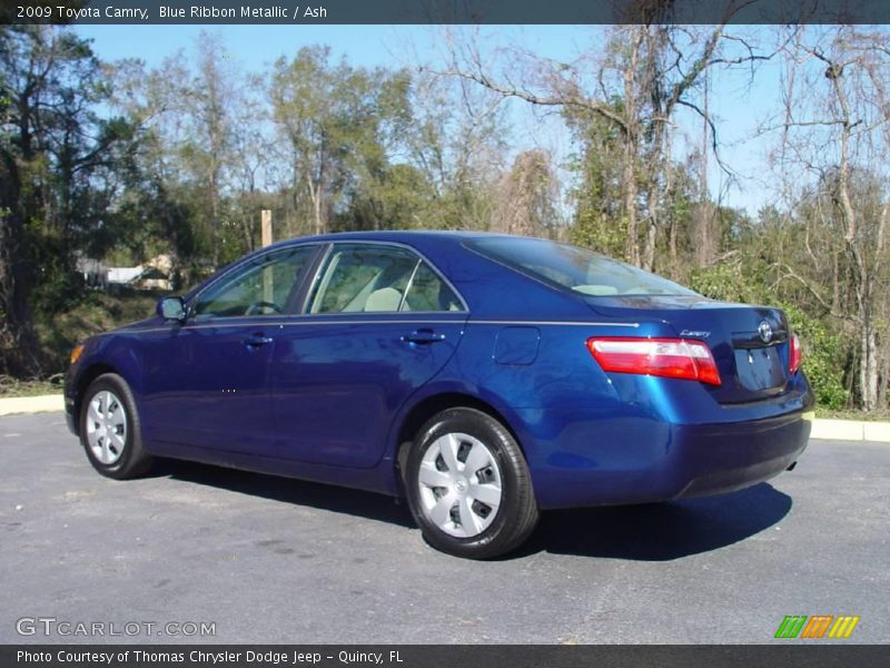 Blue Ribbon Metallic / Ash 2009 Toyota Camry