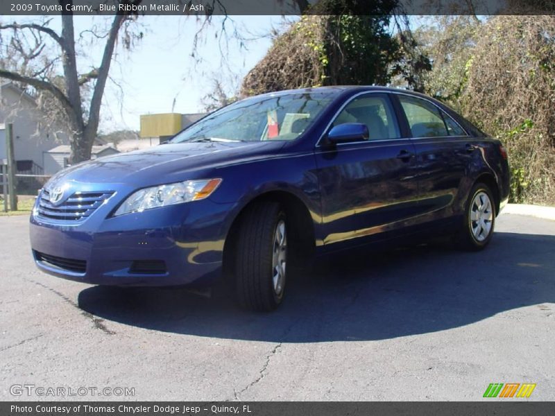 Blue Ribbon Metallic / Ash 2009 Toyota Camry
