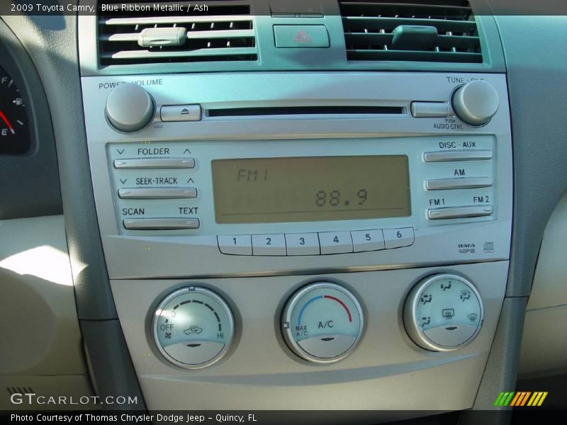 Blue Ribbon Metallic / Ash 2009 Toyota Camry