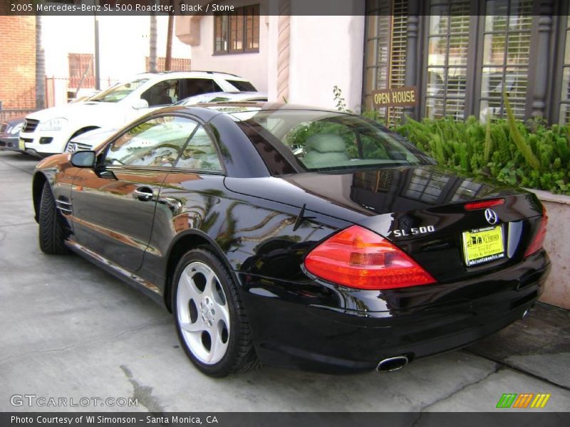 Black / Stone 2005 Mercedes-Benz SL 500 Roadster