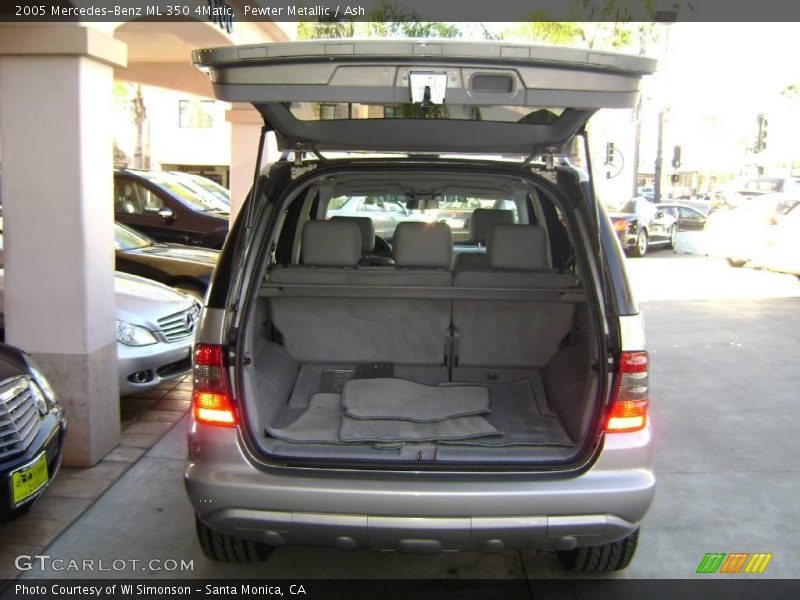 Pewter Metallic / Ash 2005 Mercedes-Benz ML 350 4Matic