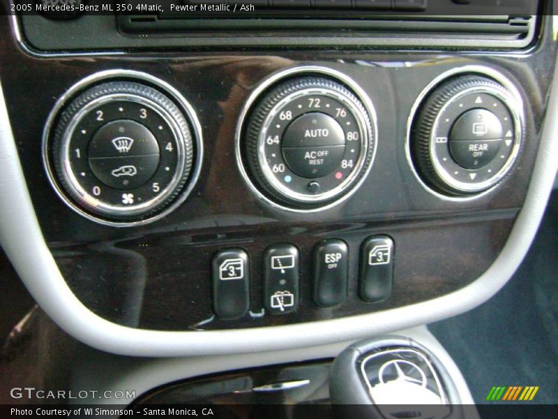 Pewter Metallic / Ash 2005 Mercedes-Benz ML 350 4Matic