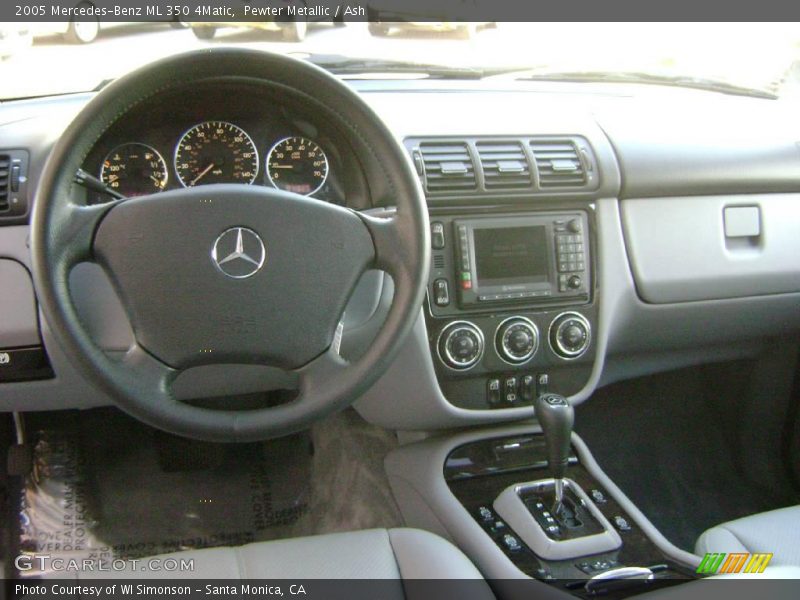 Pewter Metallic / Ash 2005 Mercedes-Benz ML 350 4Matic