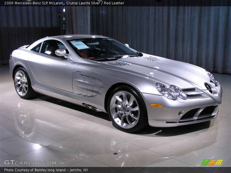 Crystal Laurite Silver / Red Leather 2006 Mercedes-Benz SLR McLaren