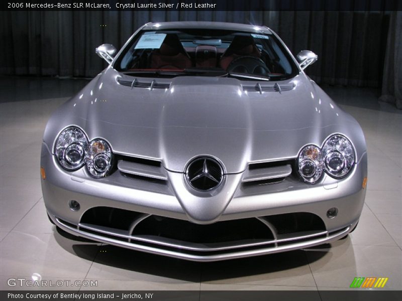 Crystal Laurite Silver / Red Leather 2006 Mercedes-Benz SLR McLaren