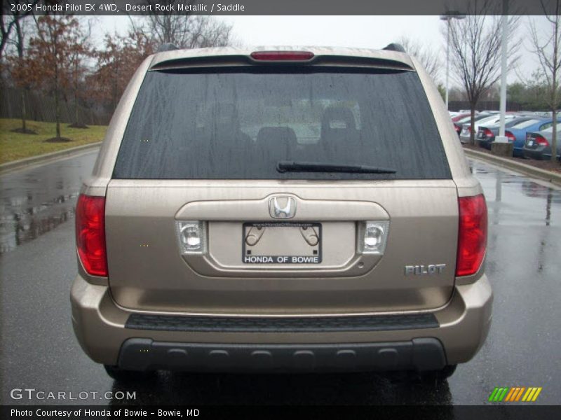 Desert Rock Metallic / Saddle 2005 Honda Pilot EX 4WD