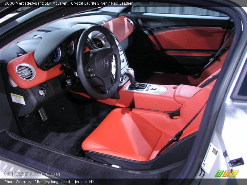  2006 SLR McLaren Red Leather Interior