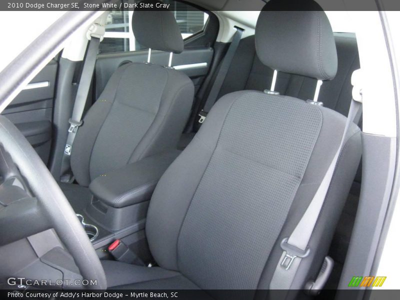 Stone White / Dark Slate Gray 2010 Dodge Charger SE