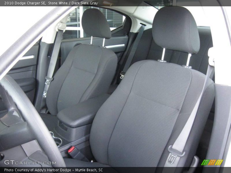 Stone White / Dark Slate Gray 2010 Dodge Charger SE