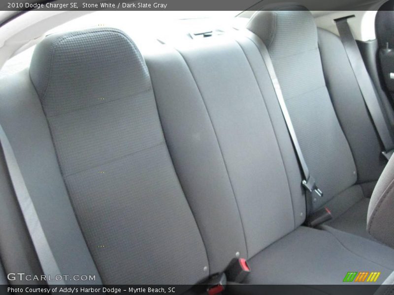 Stone White / Dark Slate Gray 2010 Dodge Charger SE