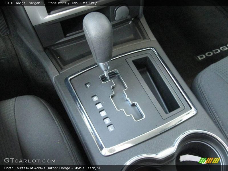 Stone White / Dark Slate Gray 2010 Dodge Charger SE