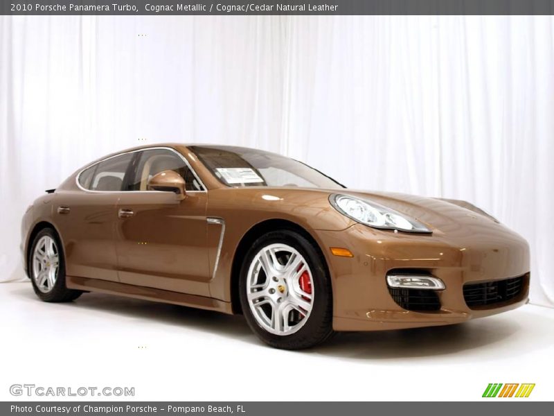 Cognac Metallic / Cognac/Cedar Natural Leather 2010 Porsche Panamera Turbo