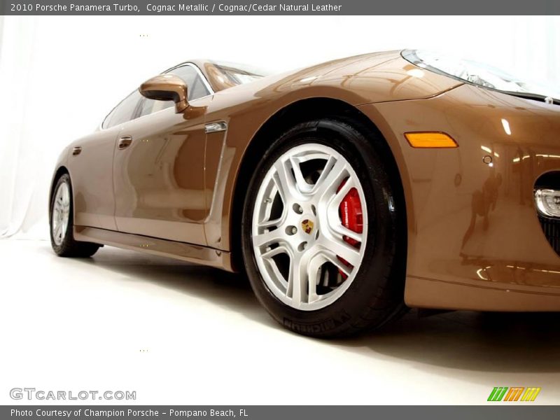 Cognac Metallic / Cognac/Cedar Natural Leather 2010 Porsche Panamera Turbo