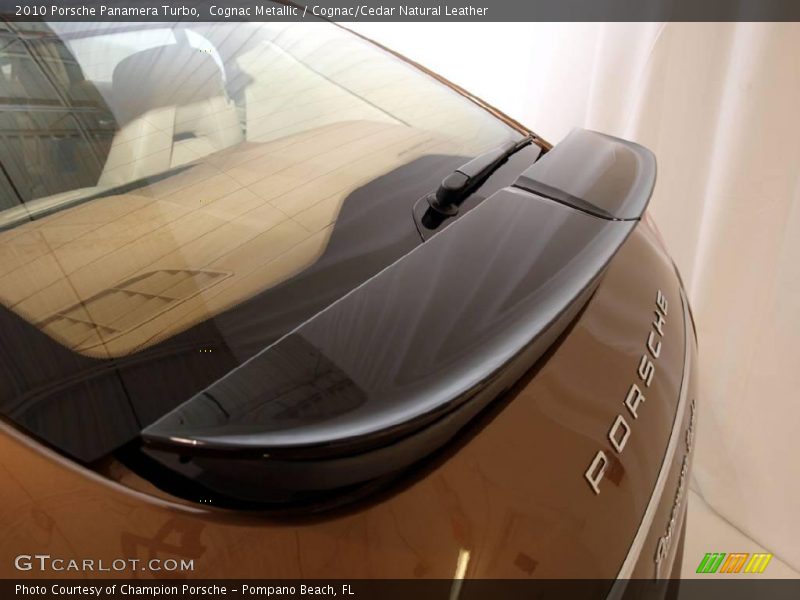 Cognac Metallic / Cognac/Cedar Natural Leather 2010 Porsche Panamera Turbo