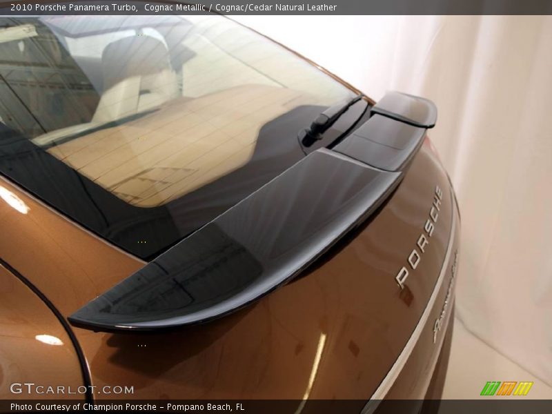 Cognac Metallic / Cognac/Cedar Natural Leather 2010 Porsche Panamera Turbo