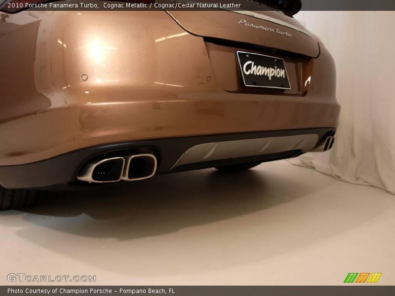 Cognac Metallic / Cognac/Cedar Natural Leather 2010 Porsche Panamera Turbo