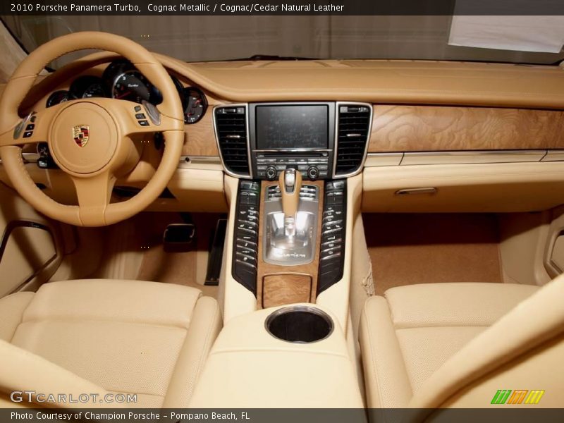Cognac Metallic / Cognac/Cedar Natural Leather 2010 Porsche Panamera Turbo