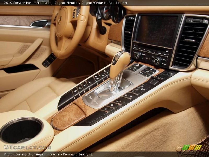 Cognac Metallic / Cognac/Cedar Natural Leather 2010 Porsche Panamera Turbo