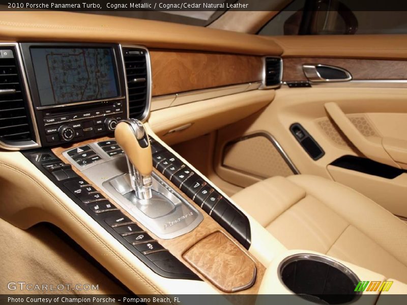 Cognac Metallic / Cognac/Cedar Natural Leather 2010 Porsche Panamera Turbo