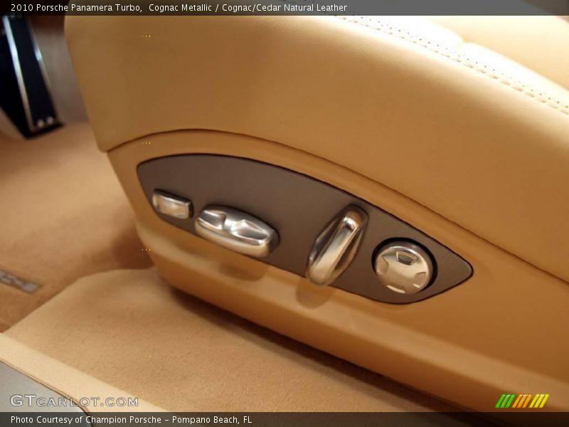 Cognac Metallic / Cognac/Cedar Natural Leather 2010 Porsche Panamera Turbo