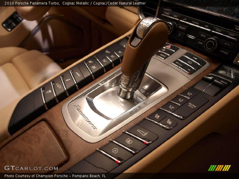 Cognac Metallic / Cognac/Cedar Natural Leather 2010 Porsche Panamera Turbo