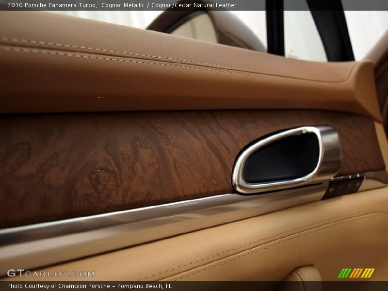Cognac Metallic / Cognac/Cedar Natural Leather 2010 Porsche Panamera Turbo