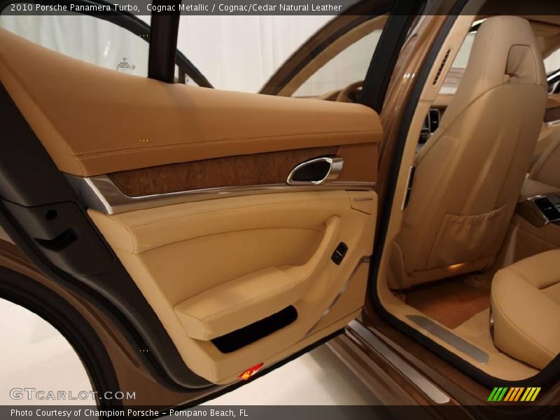 Cognac Metallic / Cognac/Cedar Natural Leather 2010 Porsche Panamera Turbo