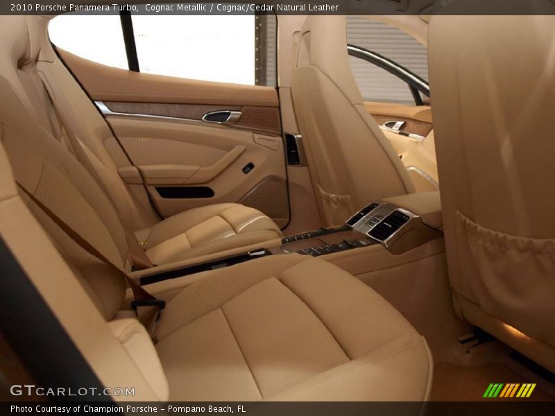 Cognac Metallic / Cognac/Cedar Natural Leather 2010 Porsche Panamera Turbo