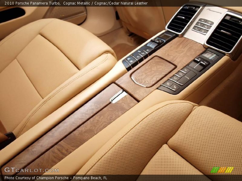 Cognac Metallic / Cognac/Cedar Natural Leather 2010 Porsche Panamera Turbo