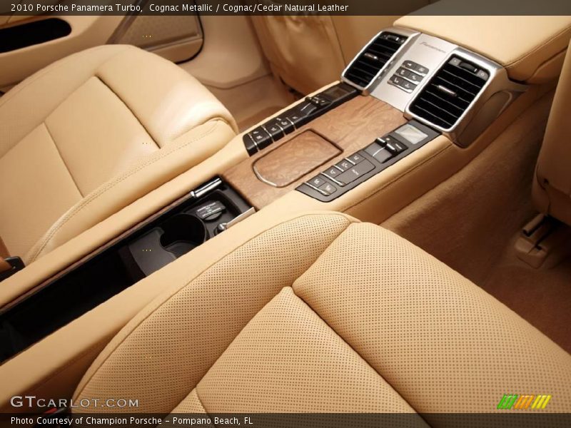 Cognac Metallic / Cognac/Cedar Natural Leather 2010 Porsche Panamera Turbo