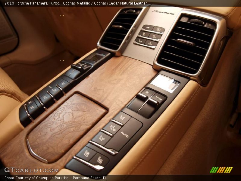 Cognac Metallic / Cognac/Cedar Natural Leather 2010 Porsche Panamera Turbo