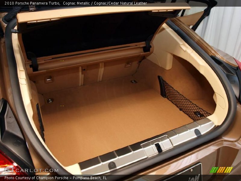 Cognac Metallic / Cognac/Cedar Natural Leather 2010 Porsche Panamera Turbo